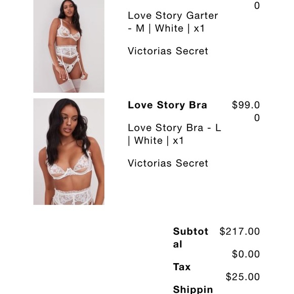 Love Story Bra and Garter🕊Spring 2021 Collection - Picture 3 of 5